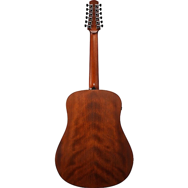 Ibanez AAD1012E Advanced 12-String Sitka Spruce-Okoume Dreadnought Acoustic-Electric Guitar Natural
