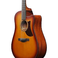 Ibanez AAD50CE Advanced Sitka Spruce-Sapele Grand Dreadnought Acoustic-Electric Guitar Light Brown Sunburst
