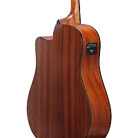 Ibanez AAD50CE Advanced Sitka Spruce-Sapele Grand Dreadnought Acoustic-Electric Guitar Light Brown Sunburst