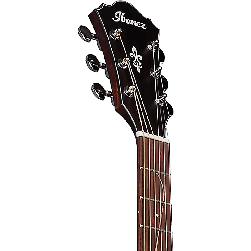 Ibanez AE275 Sitka Spruce-Okoume Acoustic-Electric Guitar Dark Tide Blue Flat