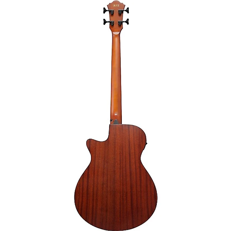 Ibanez AEGB30E Spruce-Sapele Acoustic-Electric Bass Guitar - Natural