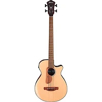 Ibanez AEGB30E Spruce-Sapele Acoustic-Electric Bass Guitar - Natural