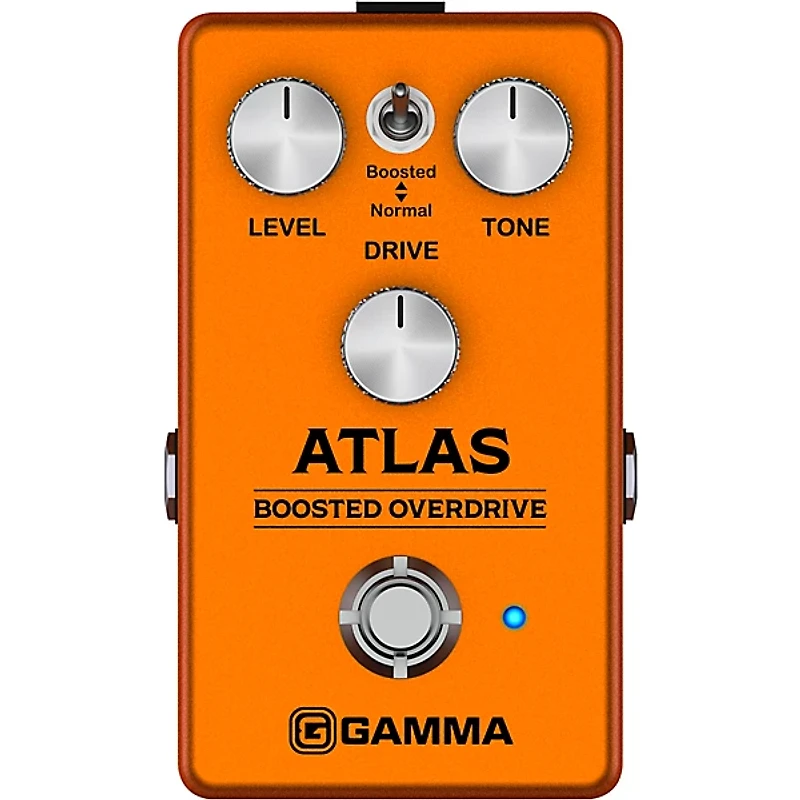 GAMMA Atlas Boosted Overdrive Guitar Effects Pedal