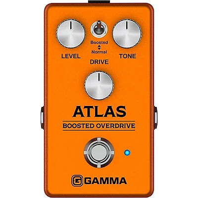 GAMMA Atlas Boosted Overdrive Guitar Effects Pedal