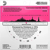 D'Addario EJ23 Phosphor Bronze Super Light Acoustic Guitar Strings 09 - 45