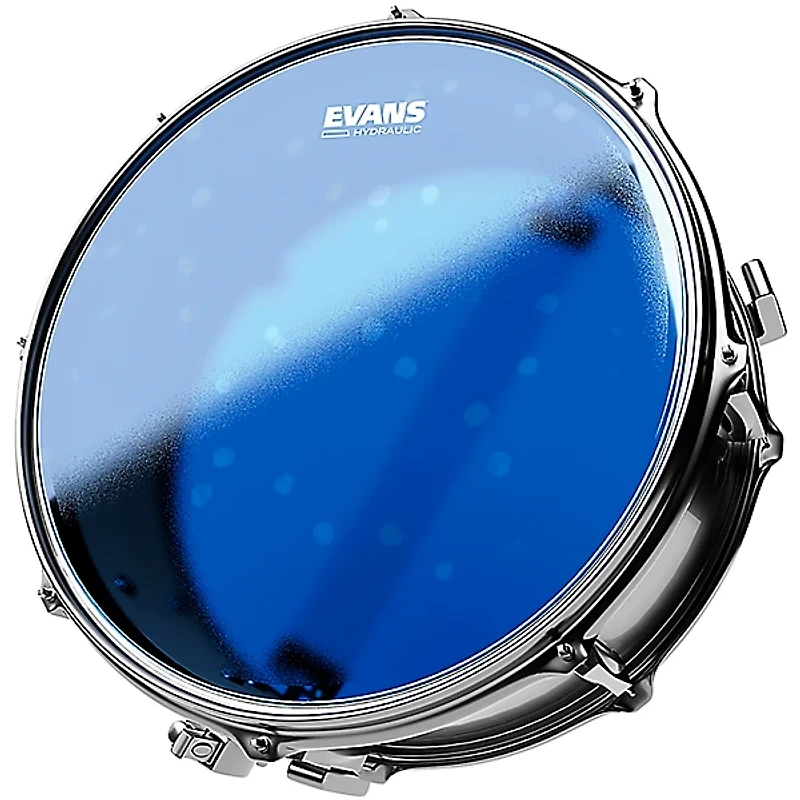 Evans Hydraulic Blue Coated Snare Batter 13 in. Blue