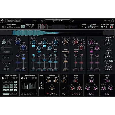 SUGAR BYTES Graindad Real-time Granular FX Plug-in (Download)