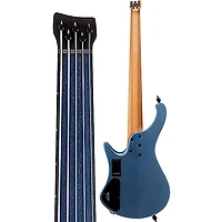 Ibanez EHB1005F 5-String Multi-Scale Ergonomic Headless Fretless Bass Guitar Arctic Ocean Matte