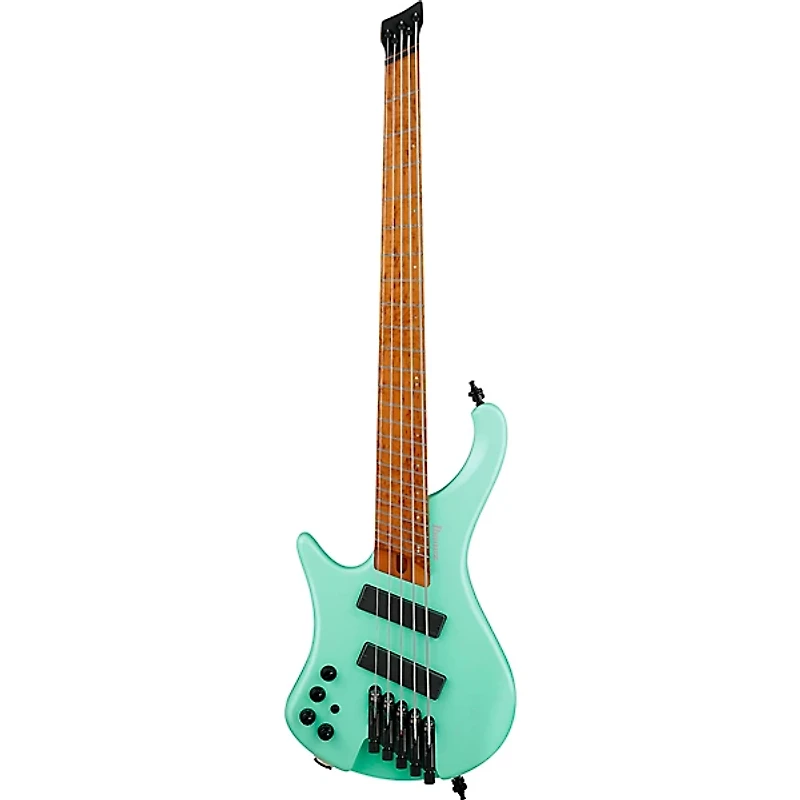 Ibanez Left-Handed EHB1005MSL 5-String Multi-Scale Ergonomic Headless Bass Sea Foam Green Matte