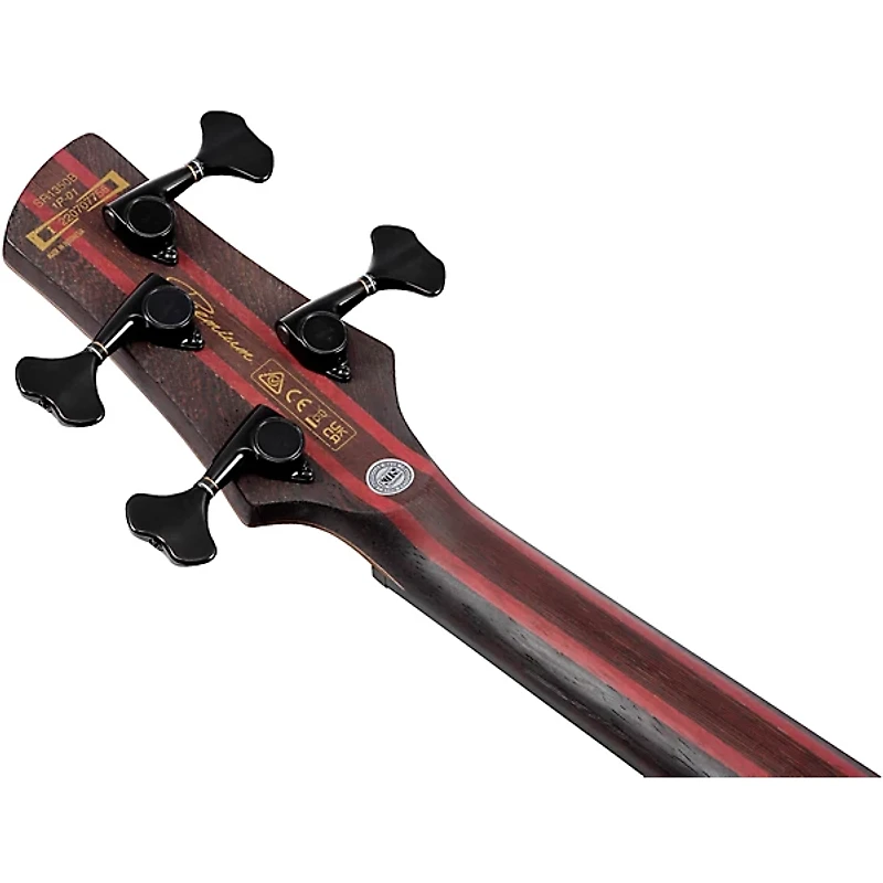 Ibanez Premium SR1350B 4-String Electric Bass Dual Mocha Burst Flat