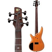 Ibanez Premium SR1355B 5-String Electric Bass Dual Mocha Burst Flat
