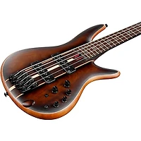 Ibanez Premium SR1355B 5-String Electric Bass Dual Mocha Burst Flat