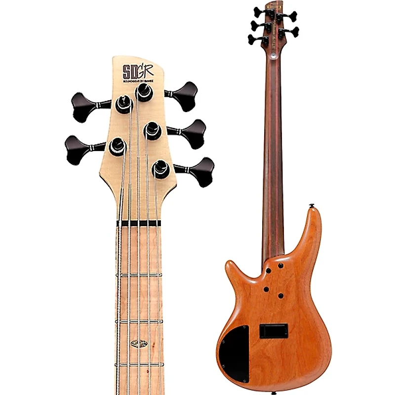 Ibanez Premium SR5FMDX2 5-String Electric Bass Natural Low Gloss