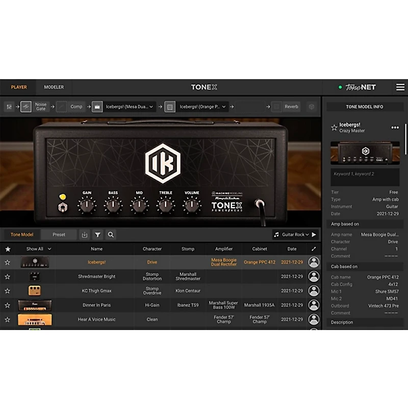 IK Multimedia TONEX Standard Plug-in