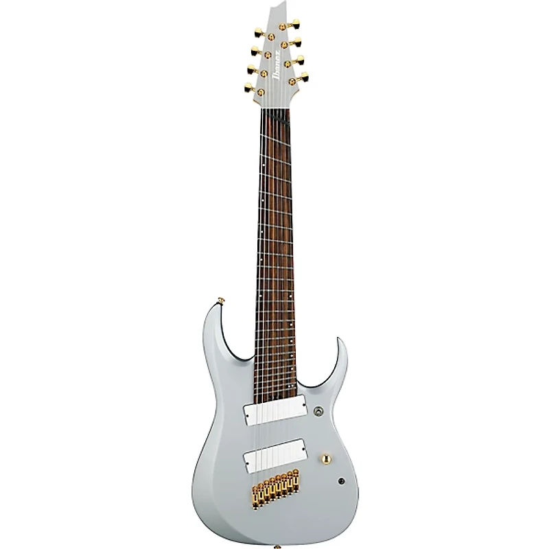 Ibanez RGDMS8 RGD Axe Design Lab Multi-Scale 8-String Electric Guitar Classic Silver Matte