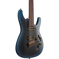 Ibanez SML721 S Axe Design Lab Multi-Scale Electric Guitar Midnight Arctic Ocean Matte