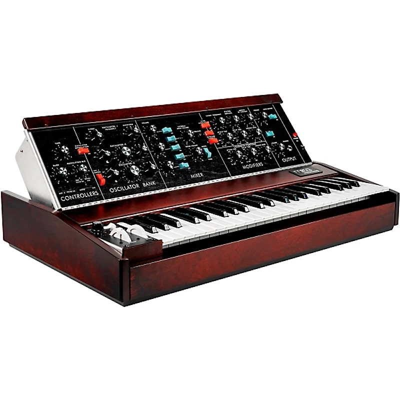 Moog Minimoog Model D Monophonic Analog Synthesizer - Dark Cherry