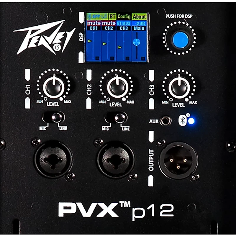 Peavey PVXp 12 Bluetooth Powered Speaker 12 in