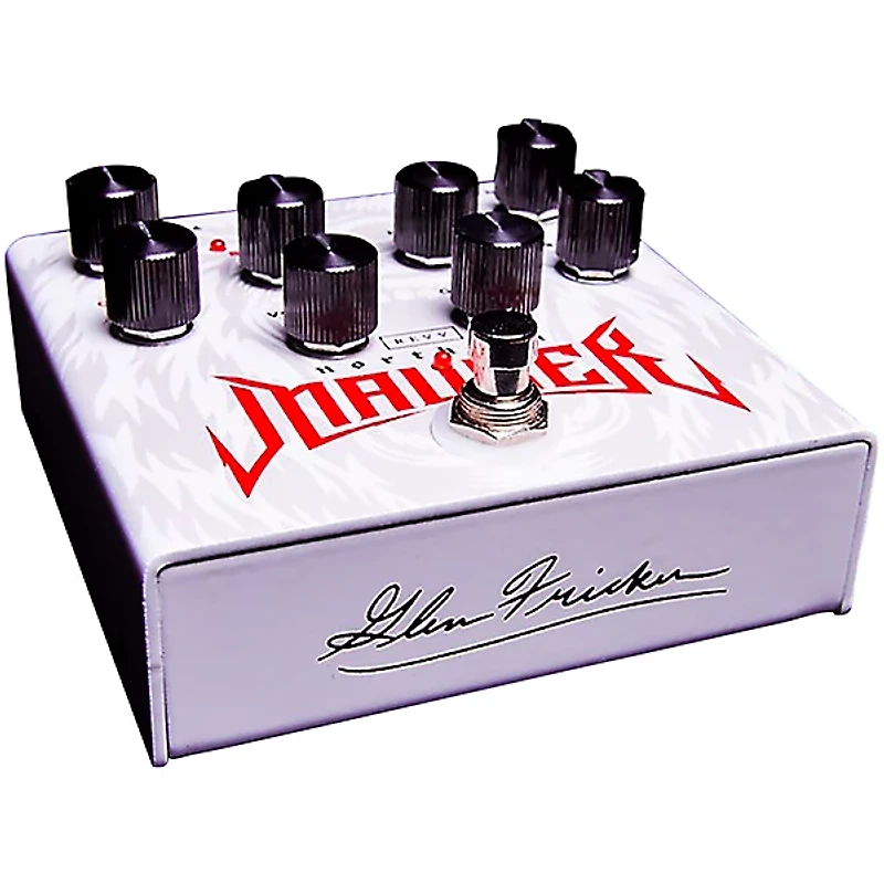 Revv Amplification Northern Mauler Glenn Fricker Signature Series Effects Pedal White