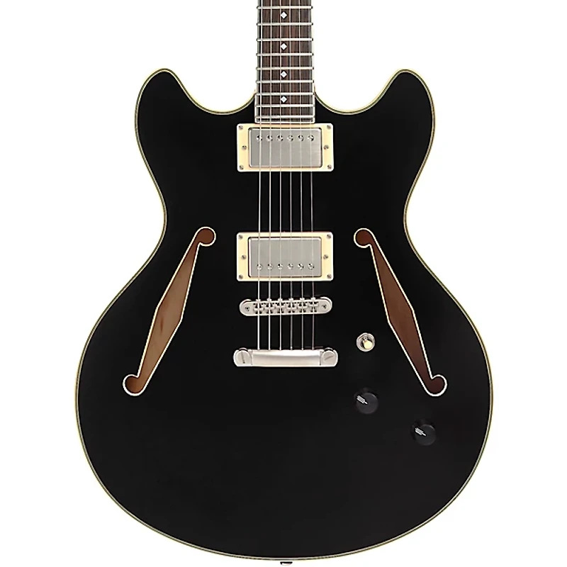 D'Angelico Excel DC Tour Semi-Hollow Electric Guitar With Supro Bolt Bucker Pickups and Stopbar Tailpiece