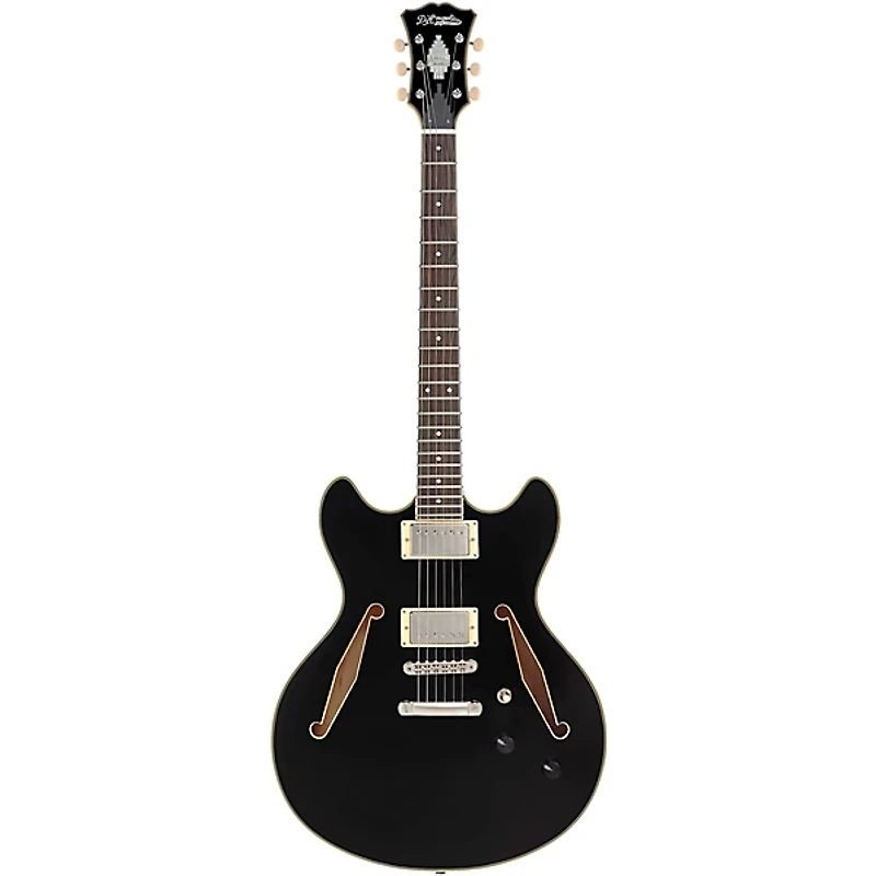 D'Angelico Excel DC Tour Semi-Hollow Electric Guitar With Supro Bolt Bucker Pickups and Stopbar Tailpiece