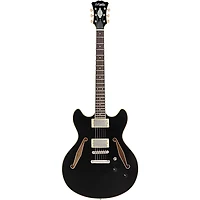 D'Angelico Excel DC Tour Semi-Hollow Electric Guitar With Supro Bolt Bucker Pickups and Stopbar Tailpiece