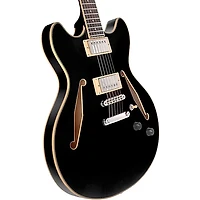 D'Angelico Excel DC Tour Semi-Hollow Electric Guitar With Supro Bolt Bucker Pickups and Stopbar Tailpiece