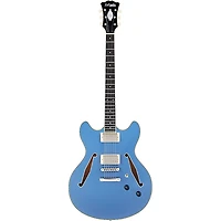 D'Angelico Excel DC Tour Semi-Hollow Electric Guitar With Supro Bolt Bucker Pickups and Stopbar Tailpiece