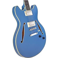 D'Angelico Excel DC Tour Semi-Hollow Electric Guitar With Supro Bolt Bucker Pickups and Stopbar Tailpiece