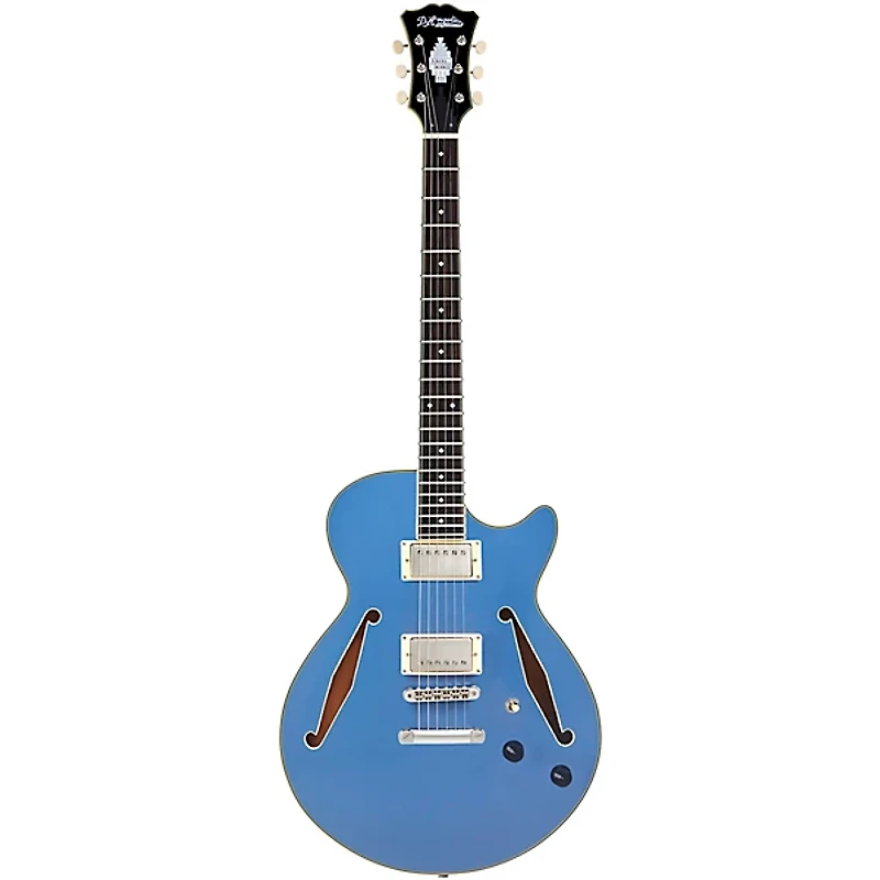D'Angelico Excel SS Tour Semi-Hollow Electric Guitar With Supro Bolt Bucker Pickups and Stopbar Tailpiece