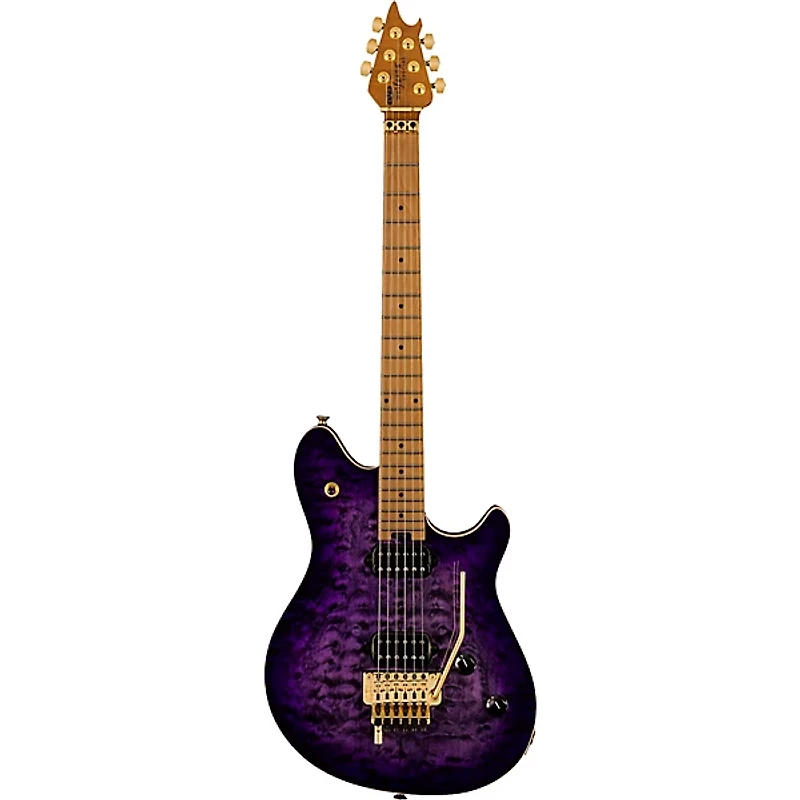EVH Wolfgang Special QM Electric Guitar Purple Burst