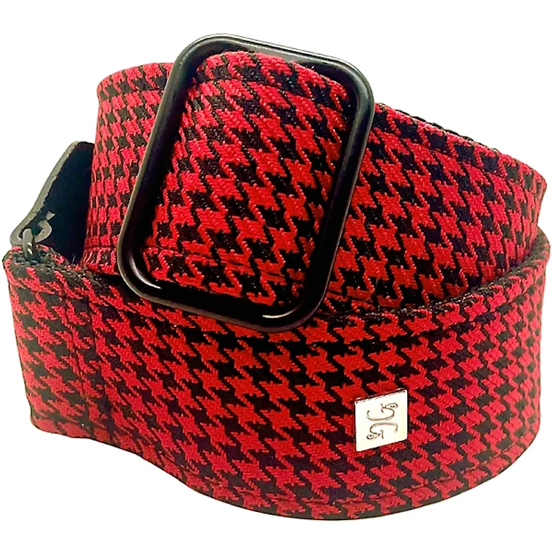 Get'm Get'm Fly Hounds Tooth Guitar Strap