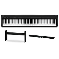Kawai ES-120 88-Key Digital Piano With HML-2 Stand and F-351 Triple Pedal