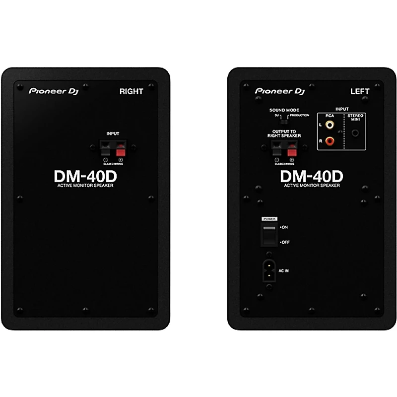 Pioneer DJ DM-40D 4" Desktop Monitor System -
