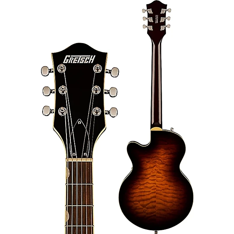 Gretsch Guitars G5655T-QM Electromatic Center Block Jr. Single-Cut Quilted Maple Electric Guitar With Bigsby -