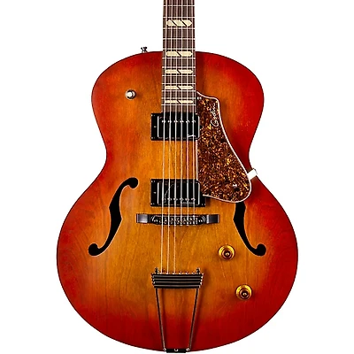 Godin 5th Avenue Jumbo HB Hollowbody Electric Guitar Memphis Sun