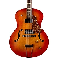 Godin 5th Avenue Jumbo HB Hollowbody Electric Guitar Memphis Sun