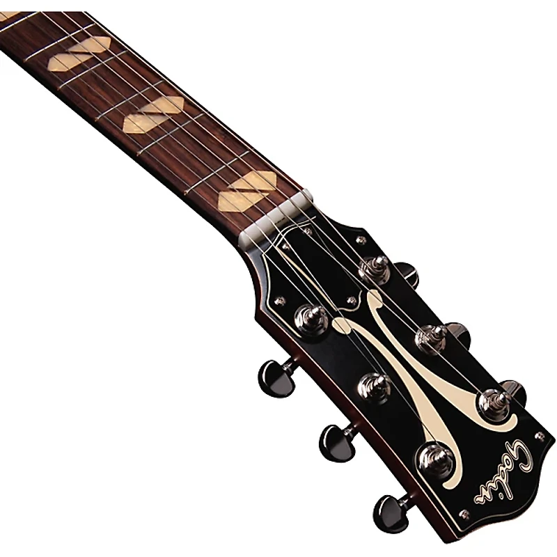 Godin 5th Avenue Jumbo HB Hollowbody Electric Guitar Memphis Sun