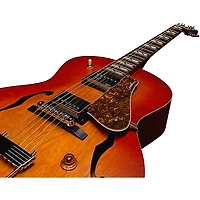 Godin 5th Avenue Jumbo HB Hollowbody Electric Guitar Memphis Sun