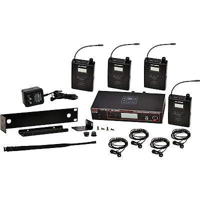 Galaxy Audio AS-1200-4 Wireless Personal Monitor Four Pack