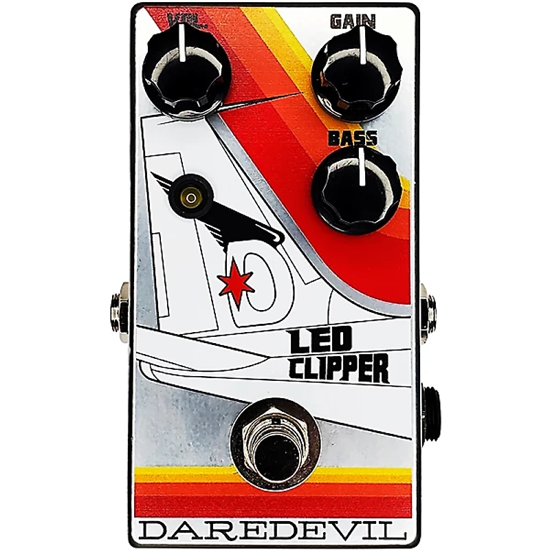 Daredevil Pedals LED Clipper Overdrive Effects Pedal -