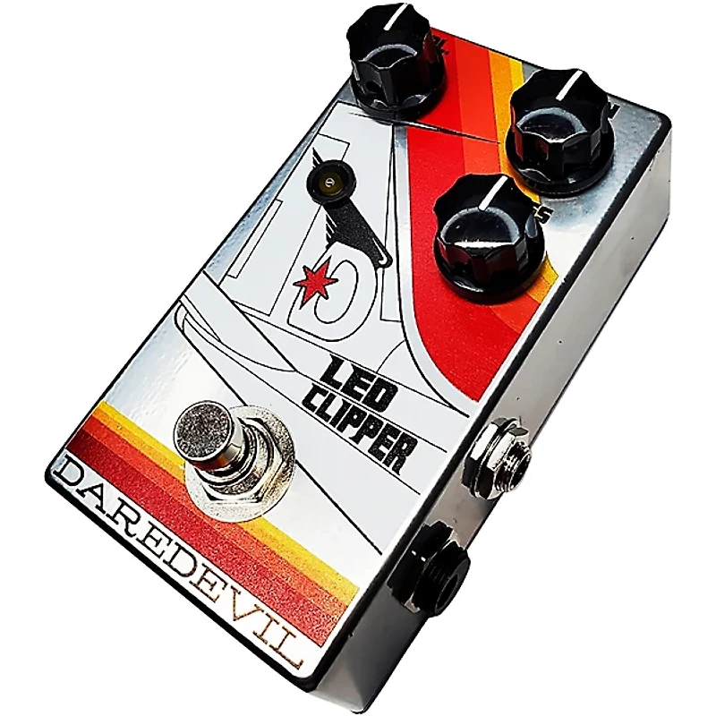 Daredevil Pedals LED Clipper Overdrive Effects Pedal -