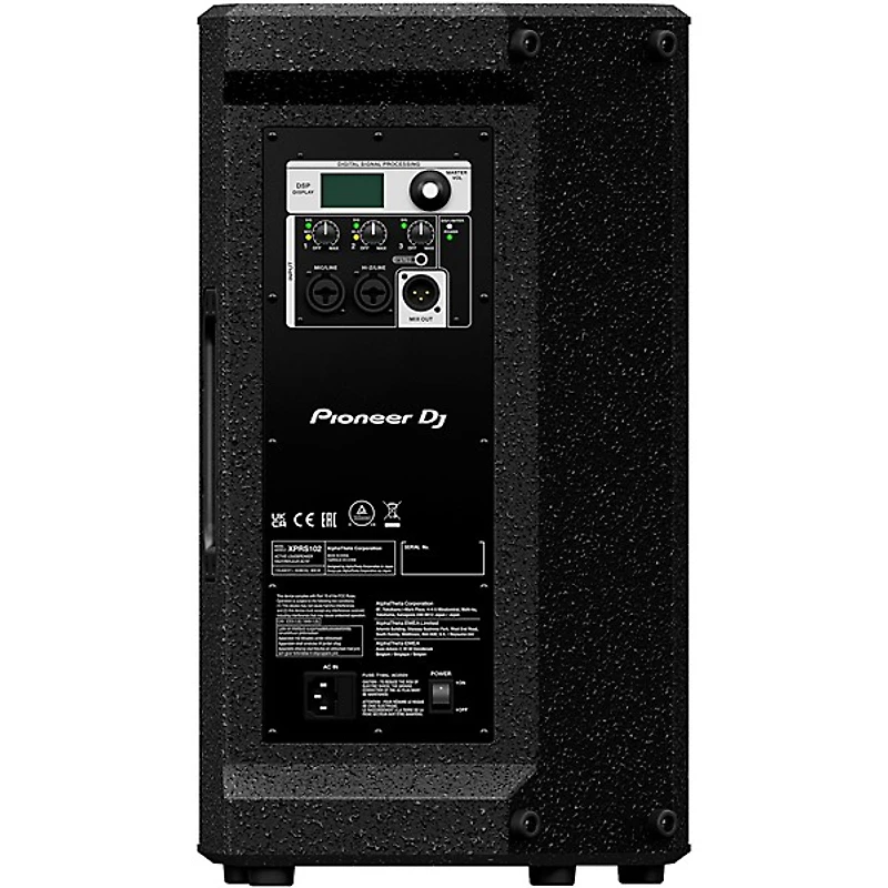 Pioneer DJ XPRS102 10" Full-Range Active Loudspeaker Black