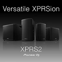 Pioneer DJ XPRS102 10" Full-Range Active Loudspeaker Black