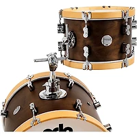 PDP by DW Concept Classic 3-Piece Bop Kit with Natural Hoops Walnut