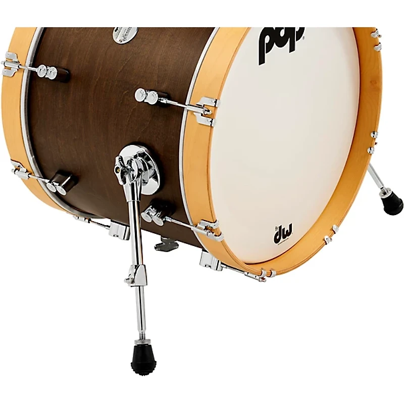 PDP by DW Concept Classic 3-Piece Bop Kit with Natural Hoops Walnut