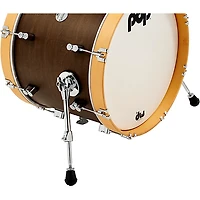 PDP by DW Concept Classic 3-Piece Bop Kit with Natural Hoops Walnut