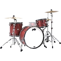 PDP by DW Concept Classic 3-Piece Shell Pack with 24 in. Bass Drum and Ebony Hoops