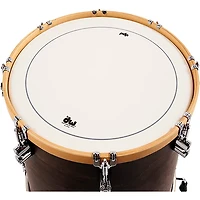 PDP by DW Concept Classic 3-Piece Shell Pack with 24 in. Bass Drum and Natural Hoops Walnut
