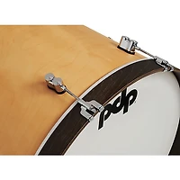 PDP by DW Concept Classic 3-Piece Shell Pack with 24 in. Bass Drum and Walnut Hoops Natural